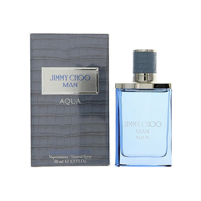 Jimmy Choo Man Aqua Eau De Toilette Spray for Men, 1.7 oz
