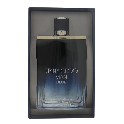 Jimmy Choo Man Blue Eau De Toilette Spray for Men, 6.7 oz