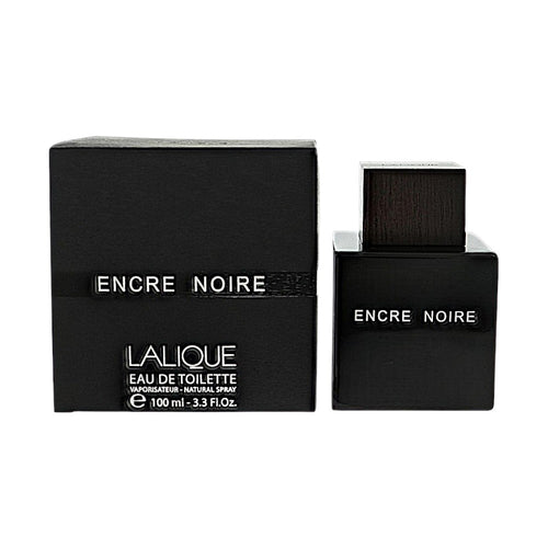 Lalique Encre Noir Eau De Toilette Spray for Men, 3.3 oz