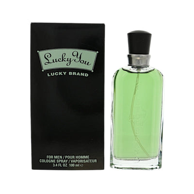 Liz Claiborne Lucky You Eau De Cologne Spray for Men, 3.4 oz