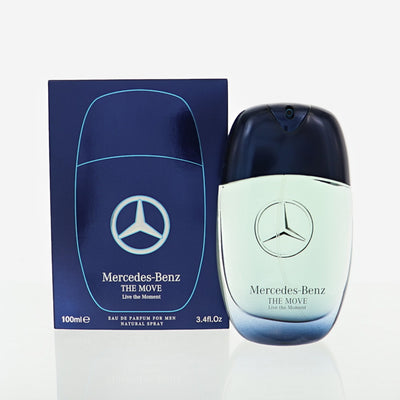 Mercedes Benz The Move Live The Moment Eau De Parfum Spray for Men, 3.4 oz