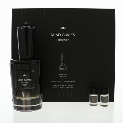Mind Games Mentor Extrait De Parfum Spray for Men, 3.4 oz