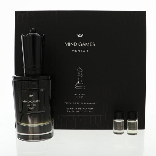 Mind Games Mentor Extrait De Parfum Spray for Men, 3.4 oz
