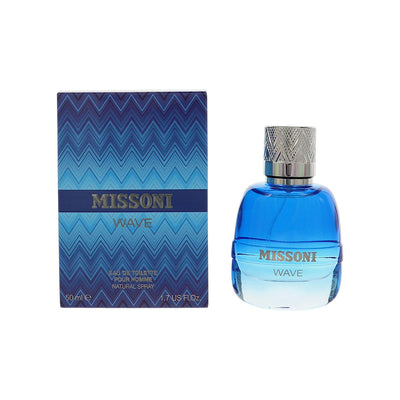 Missoni Wave Eau De Toilette Spray for Men, 1.7 oz