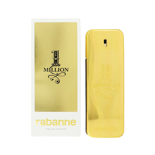Paco Rabanne 1 Million Eau De Toilette Spray for Men, 3.4 oz