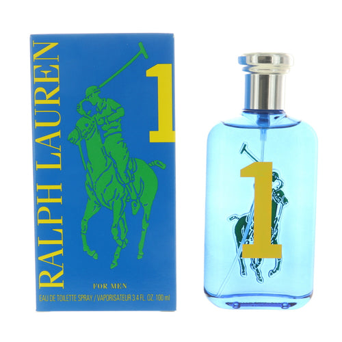 Ralph Lauren Polo Big Pony #1 Eau De Toilette Spray for Men, 3.4 oz