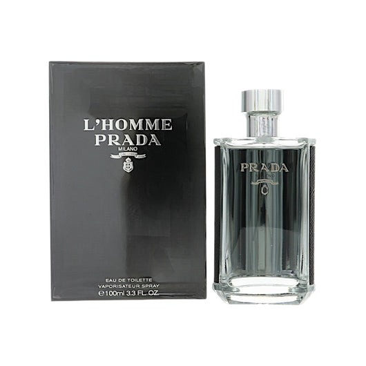 Prada L'homme Eau De Toilette Spray for Men, 3.3 oz