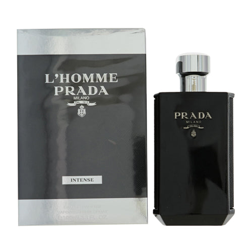 Prada L'homme Intense Eau De Parfum Spray for Men, 3.3 oz