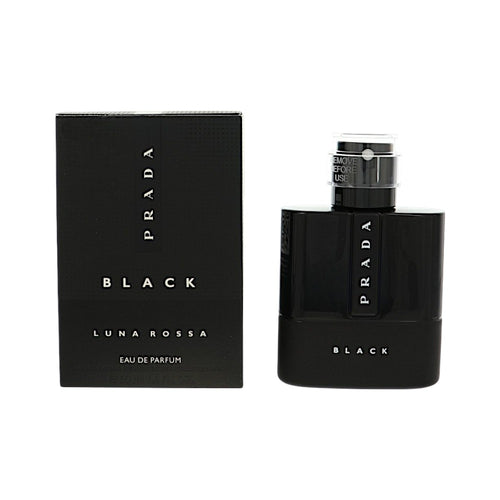 Prada Luna Rossa Black Eau De Parfum Spray for Men, 1.6 oz