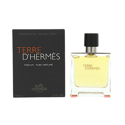 Hermes Terre Dhermes Pure Parfum Spray for Men, 2.5 oz