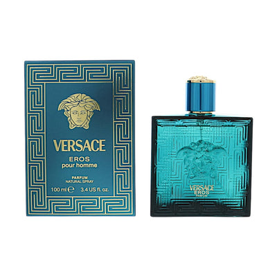 Versace Eros Parfum Spray for Men, 3.4 oz