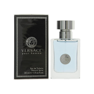 Versace Pour Homme Eau De Toilette Spray for Men, 1 oz