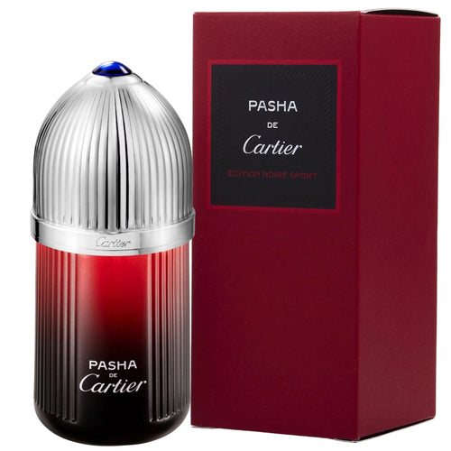 Cartier Pasha De Cartier Noire Sport Eau De Toilette Spray for Men, 3.3 oz