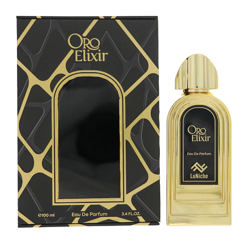 Luniche Oro Elixir Eau De Parfum Spray, 3.4 oz