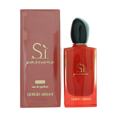 Giorgio Armani Armani Si Passione Intense Eau De Parfum Spray for Women, 3.4 oz