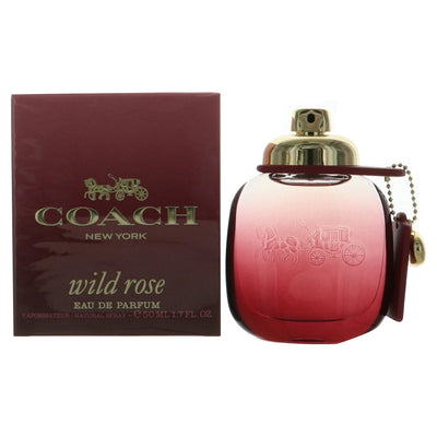 Coach Wild Rose Eau De Parfum Spray for Women, 1.7 oz