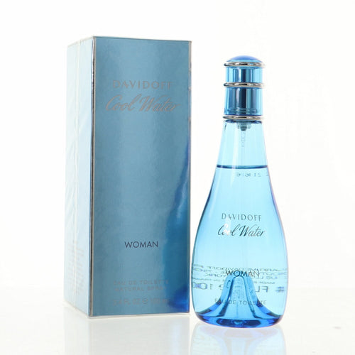 Davidoff Cool Water Eau De Toilette Spray for Women, 3.4 oz