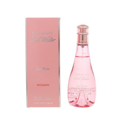 Davidoff Cool Water Sea Rose Eau De Toilette Spray for Women, 3.4 oz