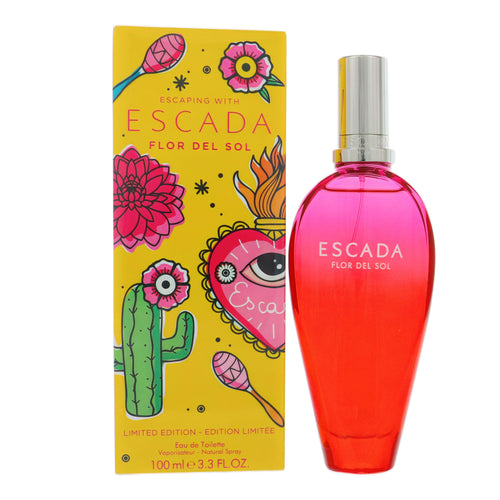 Escada Flor Del Sol Eau De Toilette Spray for Women, 3.3 oz