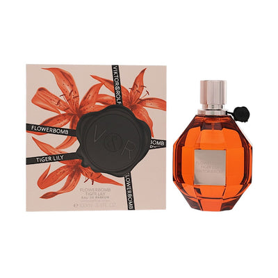 Viktor & Rolf Flower Bomb Tiger Lily Eau De Parfum Spray for Women, 3.4 oz