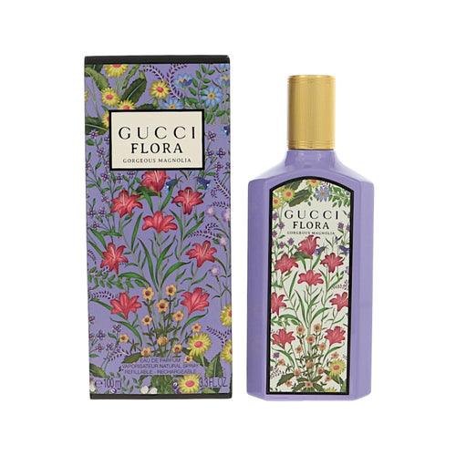 Gucci Flora Gorgeous Magnolia Eau De Parfum Spray for Women, 3.3 oz