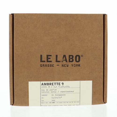 Le Labo Ambrette 9 Eau De Parfum Spray