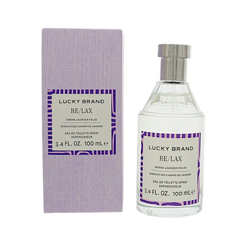 Lucky Brand Re/lax Eau De Toilette Spray for Women, 3.4 oz