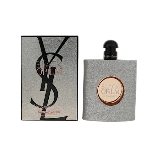 Yves Saint Laurent Black Opium Glitter Eau De Parfum Spray for Women, 3 oz