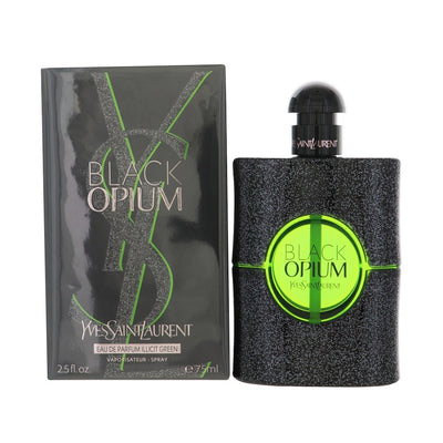 YVES SAINT LAURENT BLACK OPIUM ILLICIT GREEN