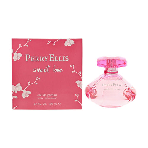 Perry Ellis Sweet Love Eau De Parfum Spray for Women, 3.4 oz