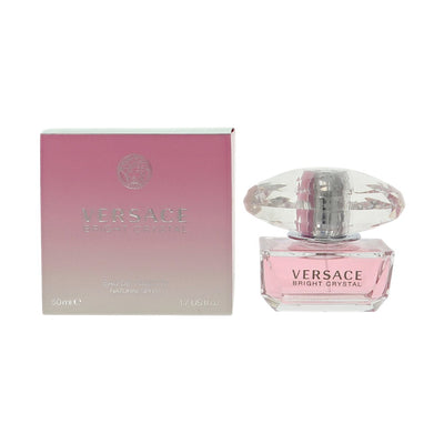 Versace Bright Crystal Eau De Toilette Spray for Women, 1.7 oz