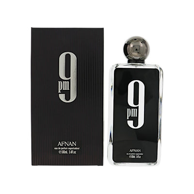 Afnan 9 PM Eau De Parfum Spray for Men, 3.4 oz