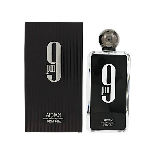 Afnan 9 PM Eau De Parfum Spray for Men, 3.4 oz