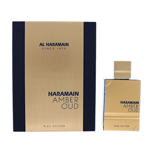 Al Haramain Amber Oud Bleu Edition Eau De Parfum Spray for Men, 2 oz