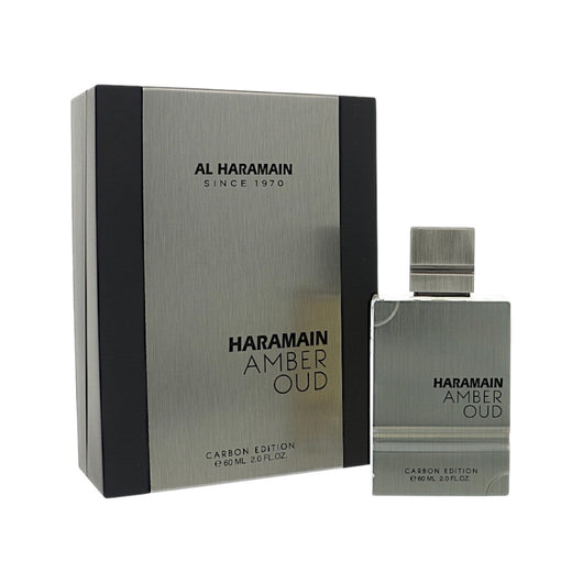Al Haramain Amber Oud Carbon Edition Eau De Parfum Spray for Men, 2 oz