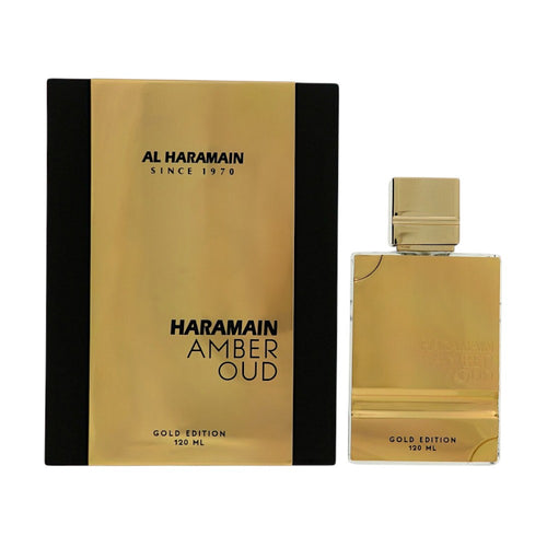 Al Haramain Amber Oud Gold Edition Eau De Parfum Spray for Men, 4 oz