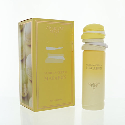 Arabiyat Sugar Vanilla Cream Macaron Eau De Parfum Spray for Men, 3.4 oz