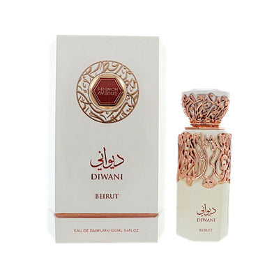 French Avenue Diwani Beirut Eau De Parfum Spray for Men, 3.4 oz