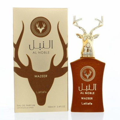 Lattafa Al Noble Wazeer Eau De Parfum Spray for Men, 3.4 oz