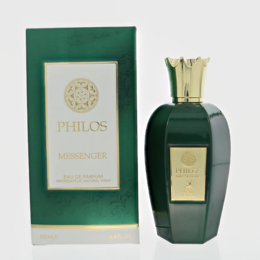 Maison Alhambra Philos Messenger Eau De Parfum Spray for Men, 3.4 oz