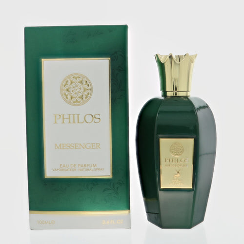 Maison Alhambra Philos Messenger Eau De Parfum Spray for Men, 3.4 oz
