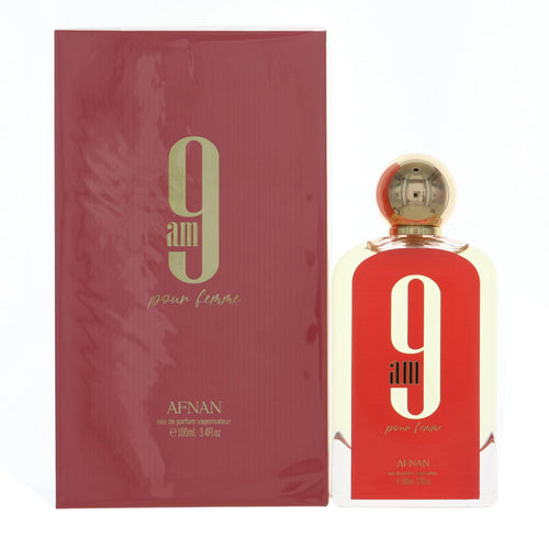 Afnan 9 Am Femme Eau De Parfum Spray for Women, 3.4 oz