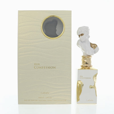 Lattafa Her Confession Eau De Parfum Spray for Women, 3.4 oz