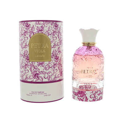 Lattafa Petra Viola Eau De Parfum Spray for Women, 3.4 oz